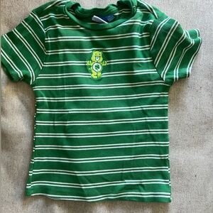 Green CareBear Crop Tee